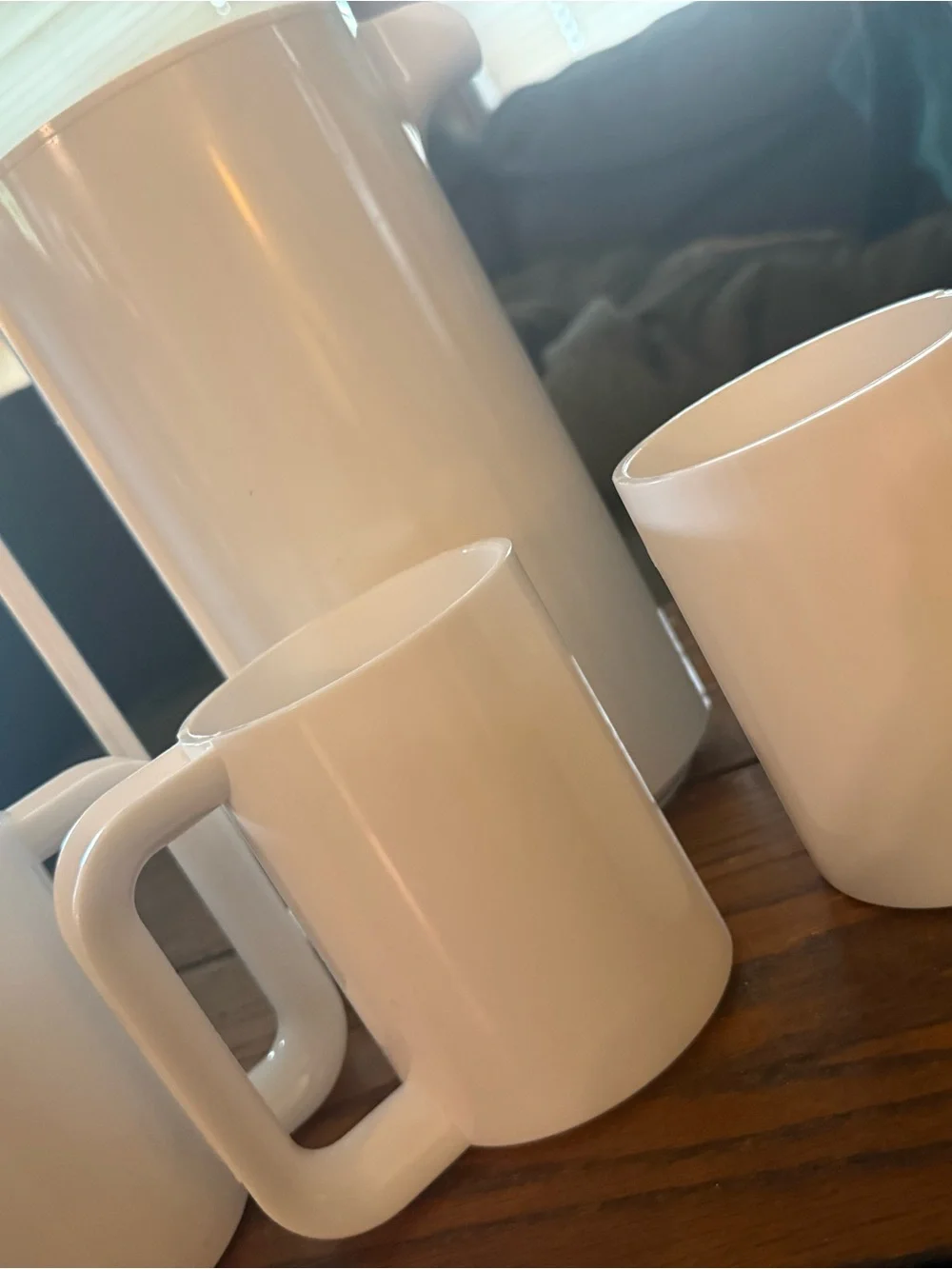 RARE 1964 Vintage Heller Max Set - Pitcher & 3 Cups - Original Art Deco